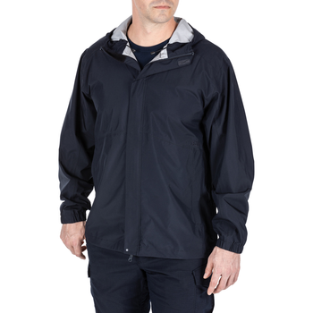 Куртка штормова 5.11 Tactical Duty Rain Shell Dark Navy XL (48353-724)