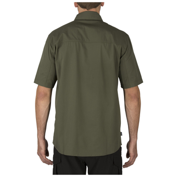 Сорочка тактична з коротким рукавом 5.11 Tactical Stryke Shirt - Short Sleeve TDU Green L (71354-190)