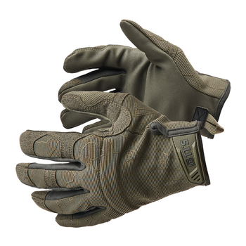 Перчатки тактические 5.11 Tactical High Abrasion 2.0 Gloves RANGER GREEN 2XL (59395-186)