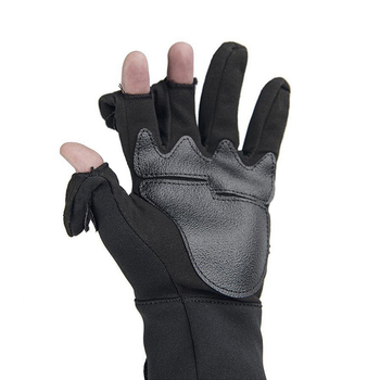 Рукавички тактичні Sturm Mil-Tec Neoprene/Amaro Shooting Gloves Black 2XL (11657002)
