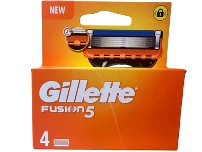 Змінні касети (катриджі) Gillette Fusion 4 шт.