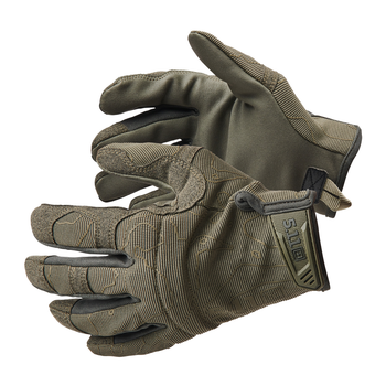 Рукавички тактичні 5.11 Tactical High Abrasion 2.0 Gloves RANGER GREEN S (59395-186)