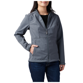 Куртка женская 5.11 Tactical Women's Leone Softshell Jacket Turbulence S (38084-545)