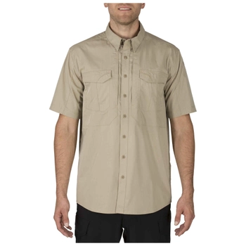 Сорочка тактична з коротким рукавом 5.11 Tactical Stryke Shirt - Short Sleeve Khaki S (71354-055)