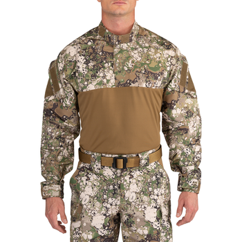 Рубашка тактическая под бронежилет 5.11 Tactical GEO7 Fast-Tac TDU Rapid Shirt Terrain L (72488G7-865)
