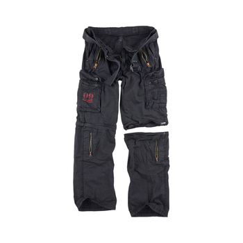 Штани-трансформери Surplus Raw Vintage SURPLUS ROYAL OUTBACK TROUSER Royal Black 5XL (05-3701-65)