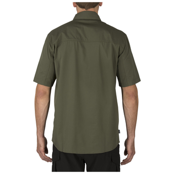 Сорочка тактична з коротким рукавом 5.11 Tactical Stryke Shirt - Short Sleeve TDU Green 2XL (71354-190)
