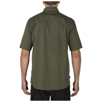 Сорочка тактична з коротким рукавом 5.11 Tactical Stryke Shirt - Short Sleeve TDU Green XL (71354-190)