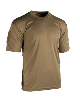 Футболка Sturm Mil-Tec Tactical T-Shirt QuickDry DARK COYOTE L (11081019)