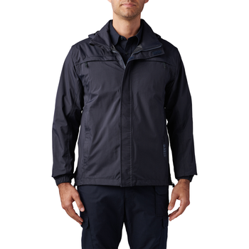 Куртка штормова 5.11 Tactical TacDry Rain Shell 2.0 Dark Navy L (48372-724)