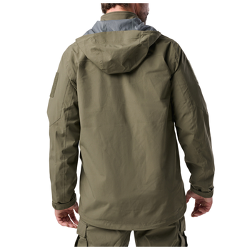 Куртка штормова 5.11 Tactical Force Rain Shell Jacket RANGER GREEN 3XL (48362-186)