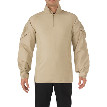 Сорочка тактична під бронежилет 5.11 Tactical Rapid Assault Shirt TDU Khaki M (72194-162)