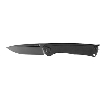 Ніж складний ANV Knives Z200 (DLC Liner lock G10 Plain edge) Black (ANVZ200-018)