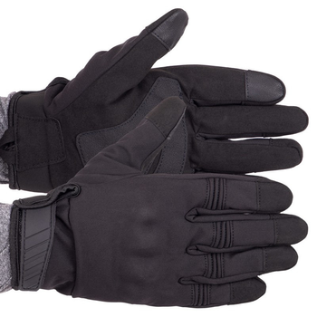Перчатки тактические с закрытыми пальцами Zelart Military Rangers 9878 XL Black