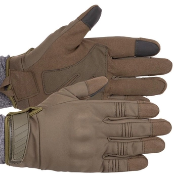 Перчатки тактические с закрытыми пальцами Zelart Military Rangers 9878 M Olive