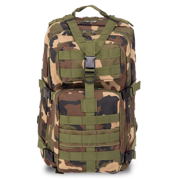 Рюкзак тактический штурмовой рейдовый SP-Sport Heroe 5509 объем 20 литров Camoulage Woodland