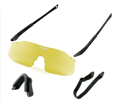 Балістичні окуляри ESS ICE Yellow Lens One Kit + Strap