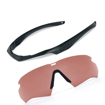 Баллистические очки ESS Crossbow Black Hi-Def Copper Lens One Kit