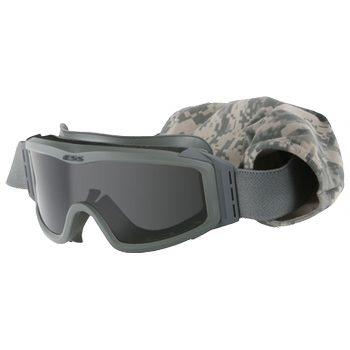 Балістичні окуляри маска с кріпленням на шолом типу Фаст Ess Profile Foliage Green Pivot Ops-Core® ARC™ W/Clear& Smoke Gray