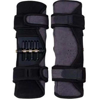 Ортез підтримки колінного суглоба 2 ШТУКИ HSM Power-Knee стабілізатор під коліно, з антибактеріальним покриттям