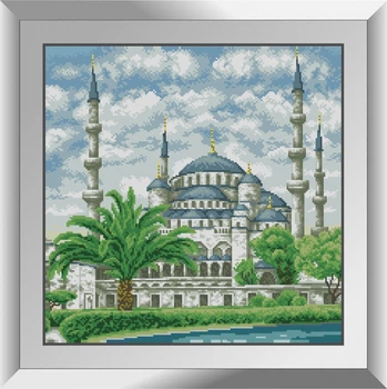 Алмазна мозаїка "Блакитна мечеть (Стамбул)" Dream Art в коробці 31072