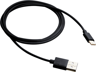Кабель Canyon UC-1 USB - USB-C 5 Вт 1 м Black (CNE-USBC1B)