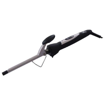 Конусная плойка для афрокудрей с зажимом Promotec PM-1237 Pro профессиональная плойка 25вт Чёрный