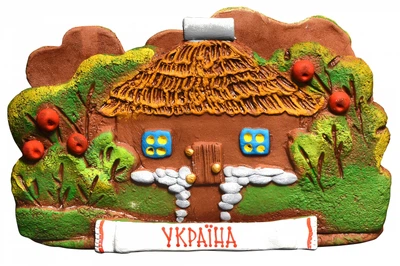 Салфетница патриотическая украинка ручной работы