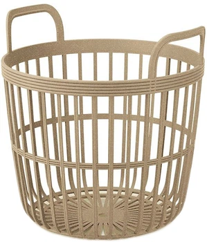 Кошик ажурний ZOE ECO WOOD з багатофункціональними ручками 364х359 мм Бежева (5905197381473)
