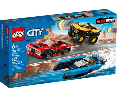 Конструктор LEGO City Комбінований гоночний набір (60395)