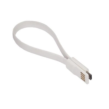 Кабель Sumdex USB - micro USB V 2.0 (M/M), с магнитом, 0.21 м, White (DCU-1022WT)_OEM (DCU-1022WT/OEM)