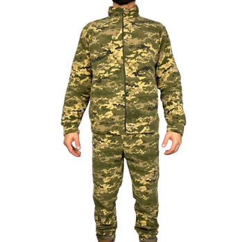 Тактический флисовый костюм Размер 44/46 Пиксель