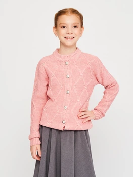 Підліткова кофта для дівчинки UKC Kids 2469 158-164 см Коралова (ROZ6400177164)