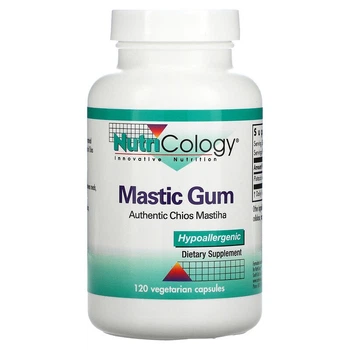 Смола мастикового дерева, Mastic Gum, Nutricology, 120 кап., (ARG-53660)