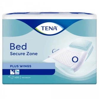 Пелюшки поглинаючі Tena Bed Plus Wing SZone 180х80 см 20шт