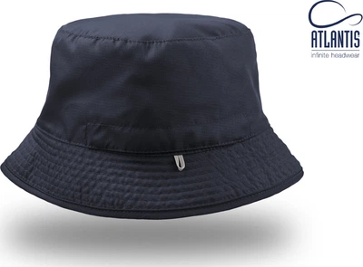 Панама Atlantis Bucket Pocket Темно-синий с Серым 58 см