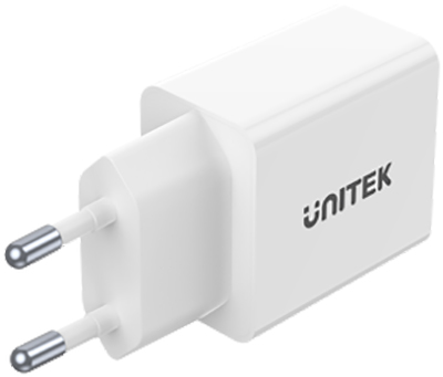 Ładowarka Unitek 2*USB-A 12 W biała (P1113A-EU)