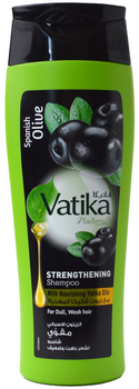 Шампунь Dabur Vatika для тьмяного та слабкого волосся з олією оливи 400 мл (6291069712285)