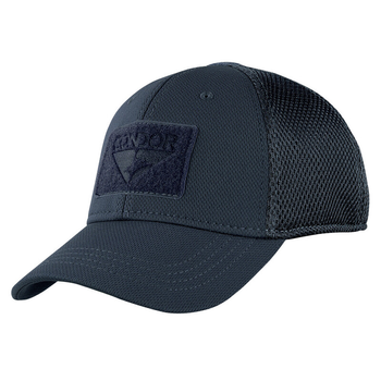 Тактическая кепка бейсболка Condor FLEX TACTICAL MESH CAP 161140 Small, Синій (Navy)