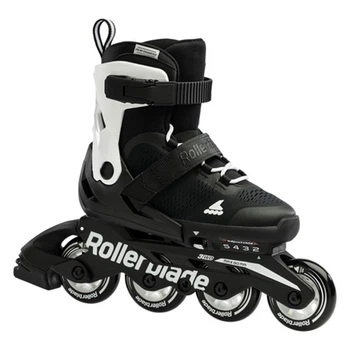 Ролики дитячі Rollerblade Microblade Black White (28-32)