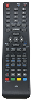 Пульт для телевизоров BRAVIS LCD-19A40 [TV+DVD] - 1637