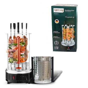 Шашлычница электрическая на 6 шампуров 1000W Kebabs Machine