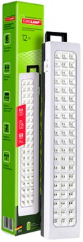 Аварийный светильник с аккумулятором EUROLAMP 60 SMD 12W 960lm 6500-7000K 2400mAh (EM-60SMD/12W)