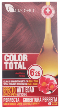 Farba kremowa z utleniaczem do włosów Azalea Color Total 6.25 Hazelnut 100 ml (8420282037570)