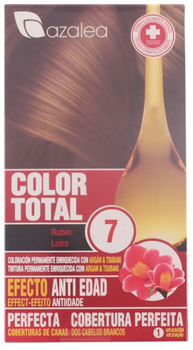 Farba kremowa z utleniaczem do włosów Azalea Color Total 7 Blond Hair 100 ml (8420282037587)