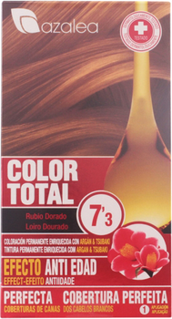 Крем-фарба для волосся з окислювачем Azalea Color Total 7.3 Golden Blond Hair 100 мл (8420282037600)