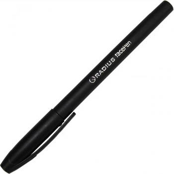 Ручка кулькова Radius Face pen 0,7 мм Чорна
