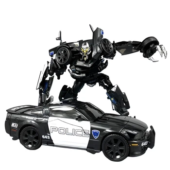 Робот-трансформер Баррикейд, полицейская машина18 см - Barricade