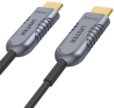 Kabel Unitek HDMI - HDMI 2.1 AOC 8K 120 Hz 40 m (C11032DGY)