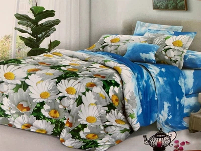 Полуторный комплект постельного белья Vital - Textile Бязь 3D Premium 150х220 см (BP1.5-266)